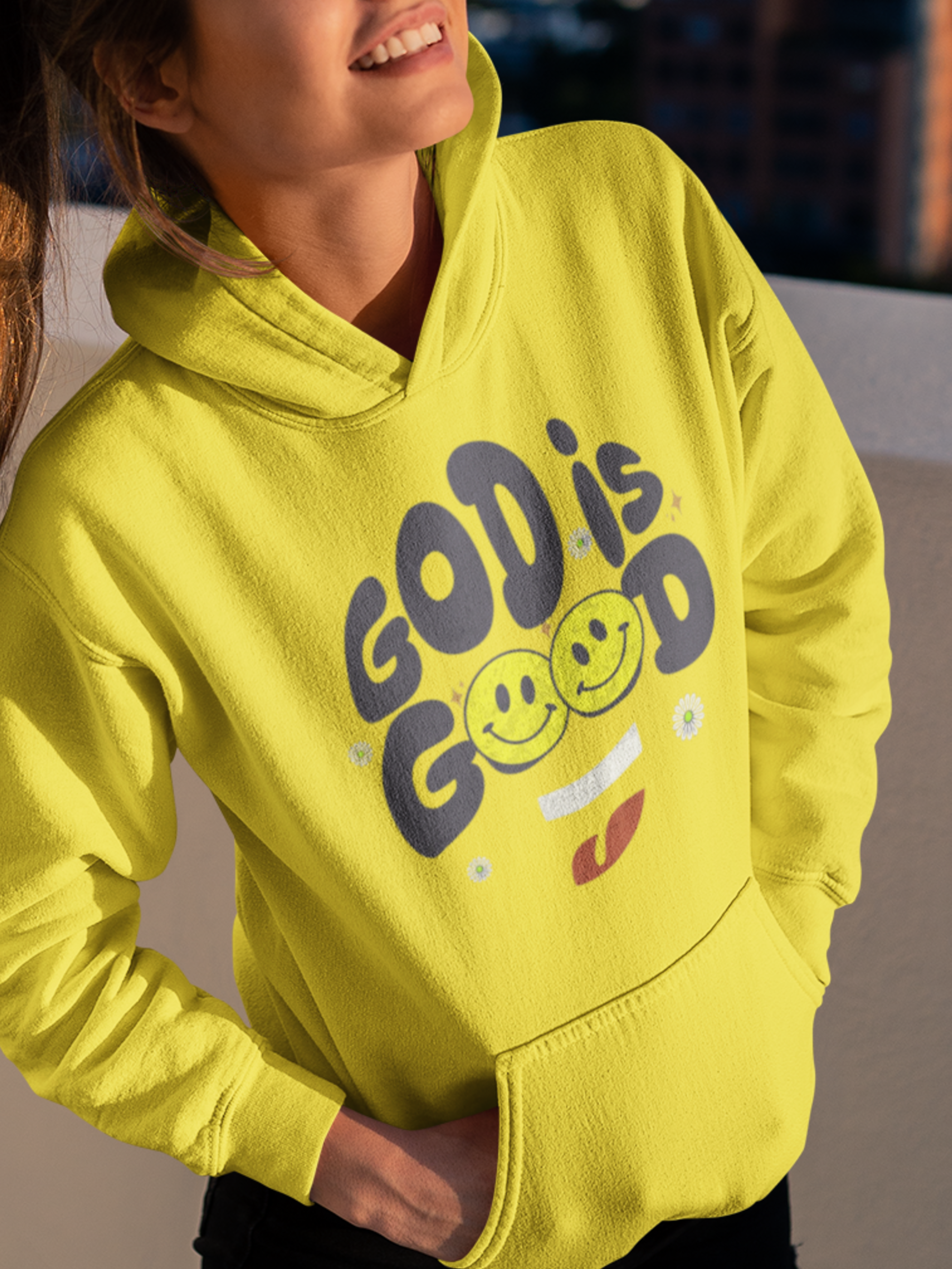 God Is Good 2 Gospel Long Sleeve Christian Hoodie