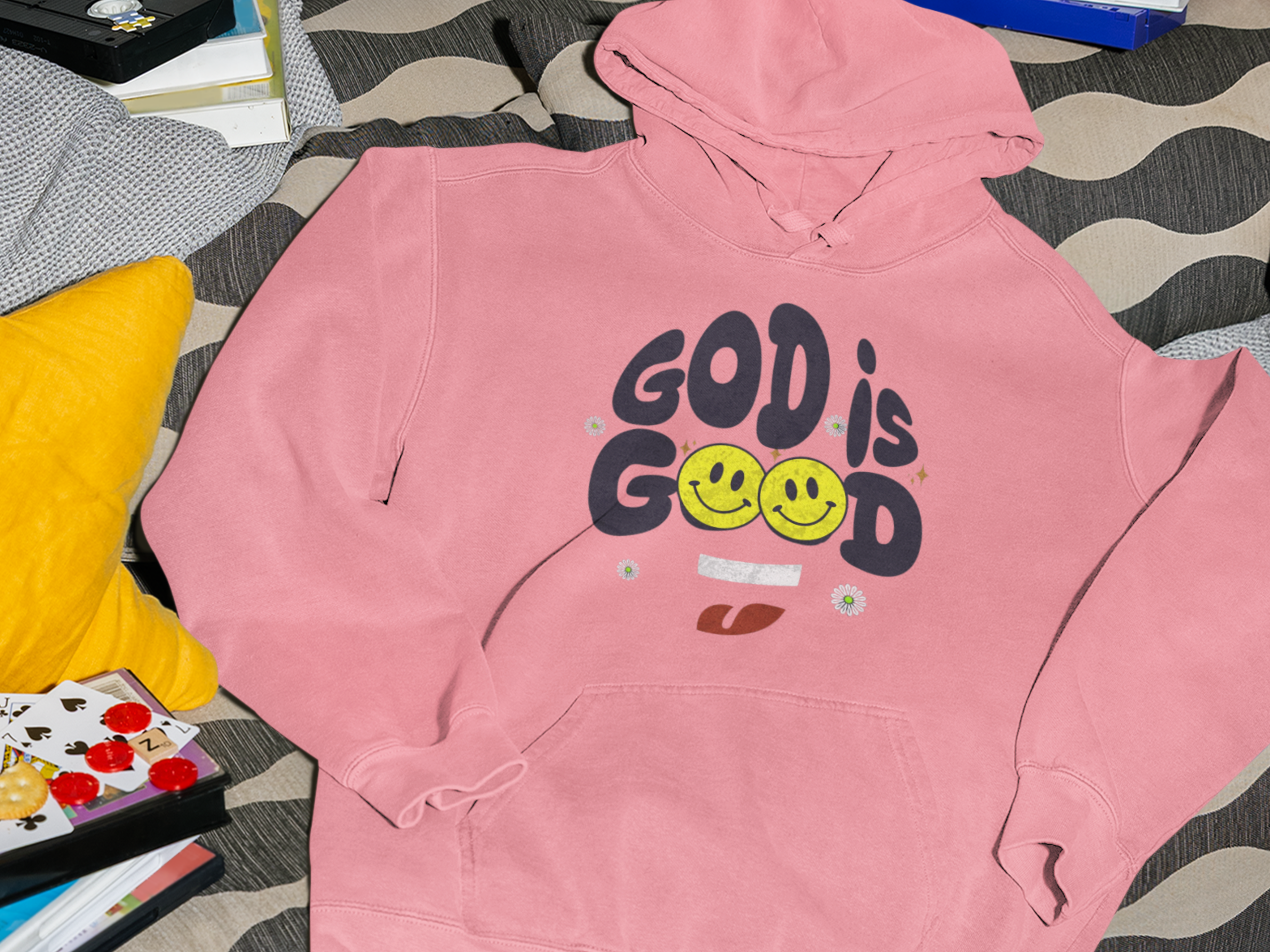 God Is Good 2 Gospel Long Sleeve Christian Hoodie