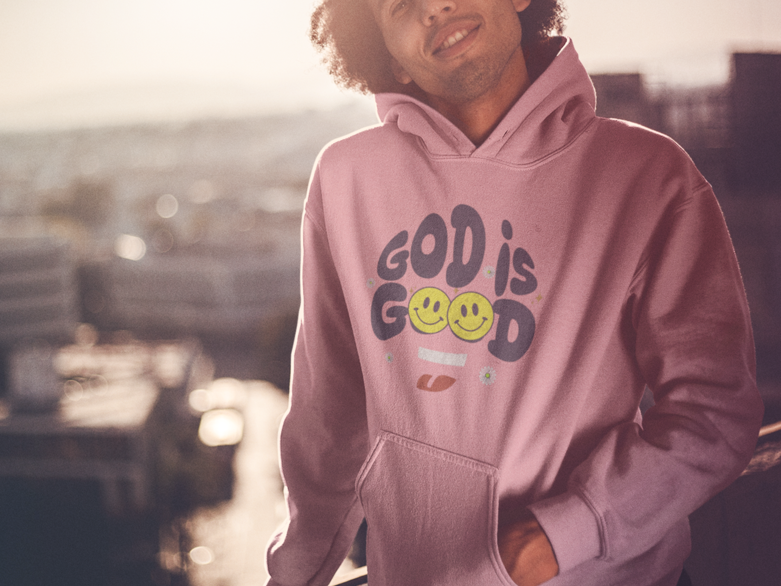 God Is Good 2 Gospel Long Sleeve Christian Hoodie