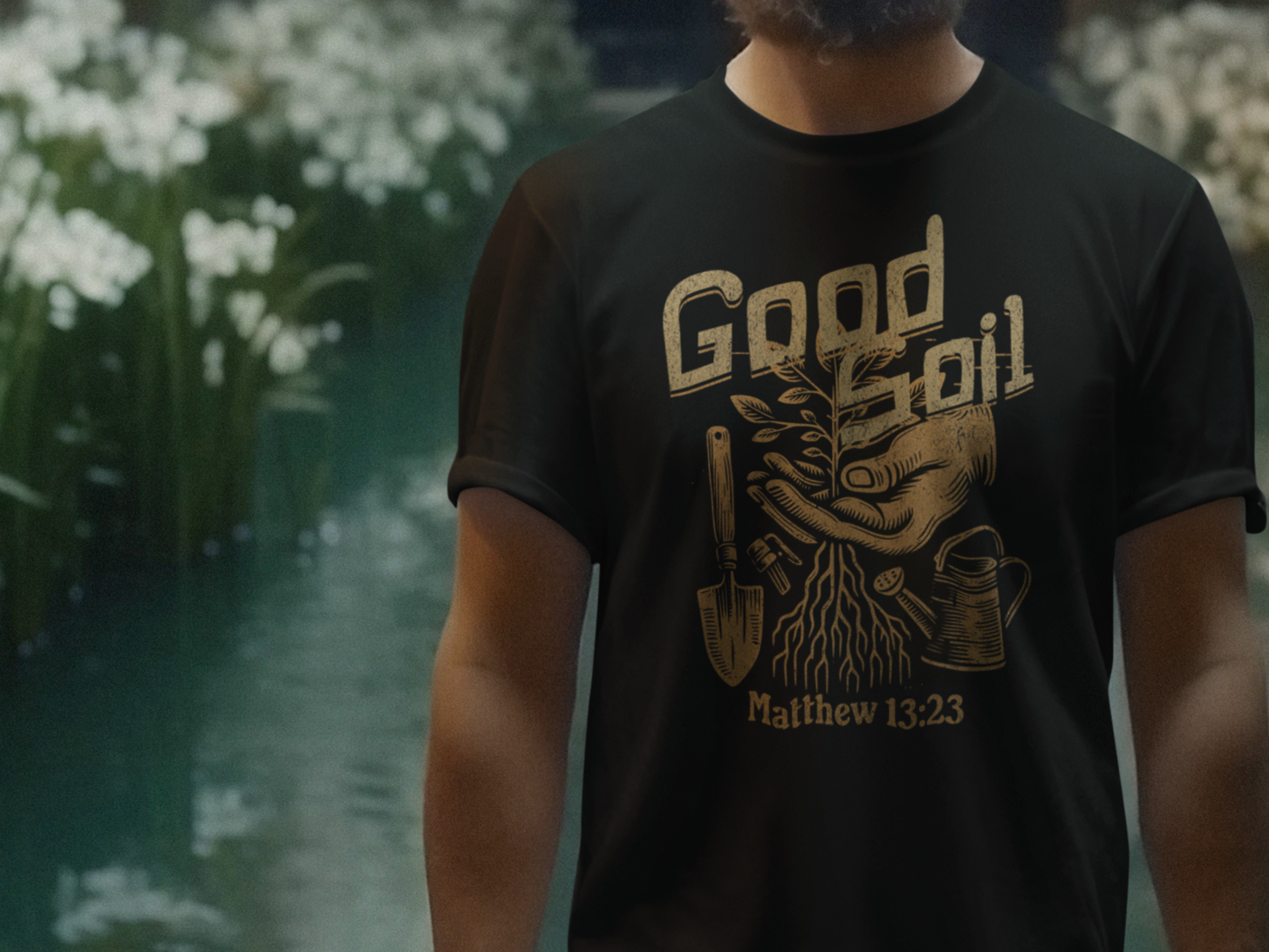 Good Soil Gospel Short Sleeve Christian T-shirt