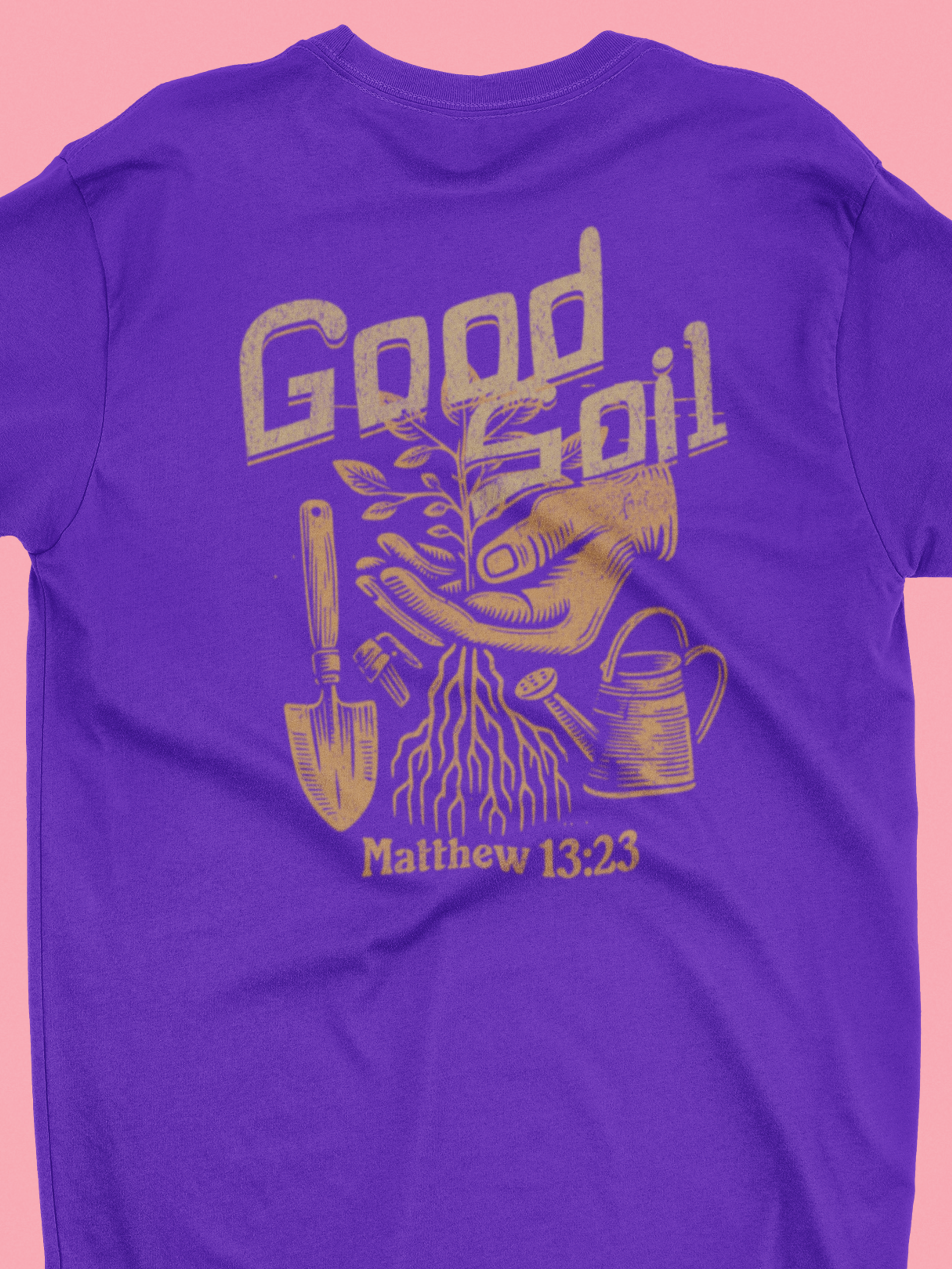 Good Soil Gospel Short Sleeve Christian T-shirt