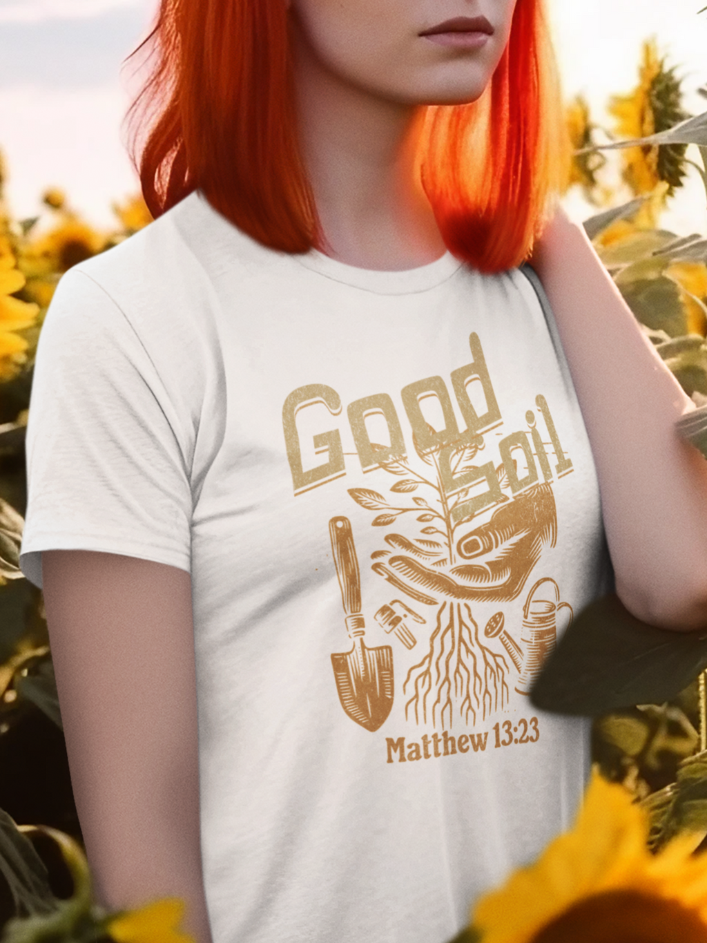 Good Soil Gospel Short Sleeve Christian T-shirt