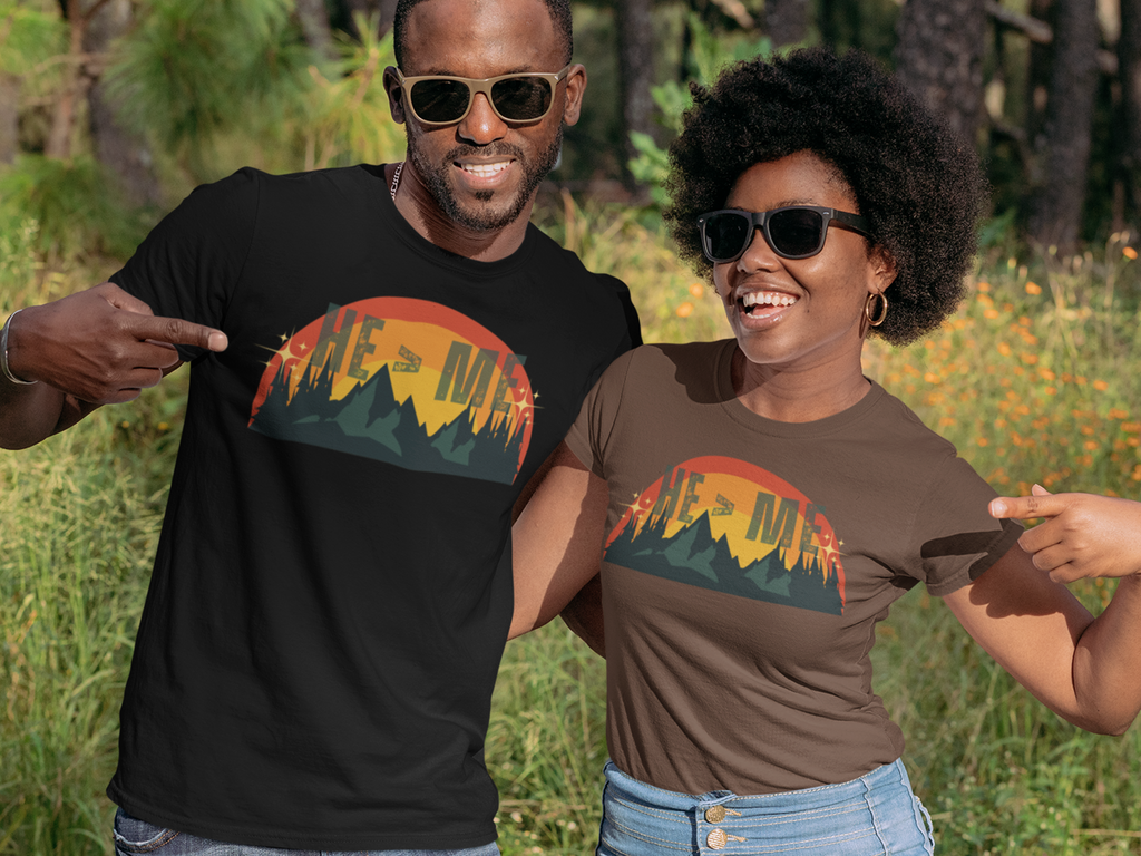 He is always greater than me Gospel short sleeved Christian T-shirt