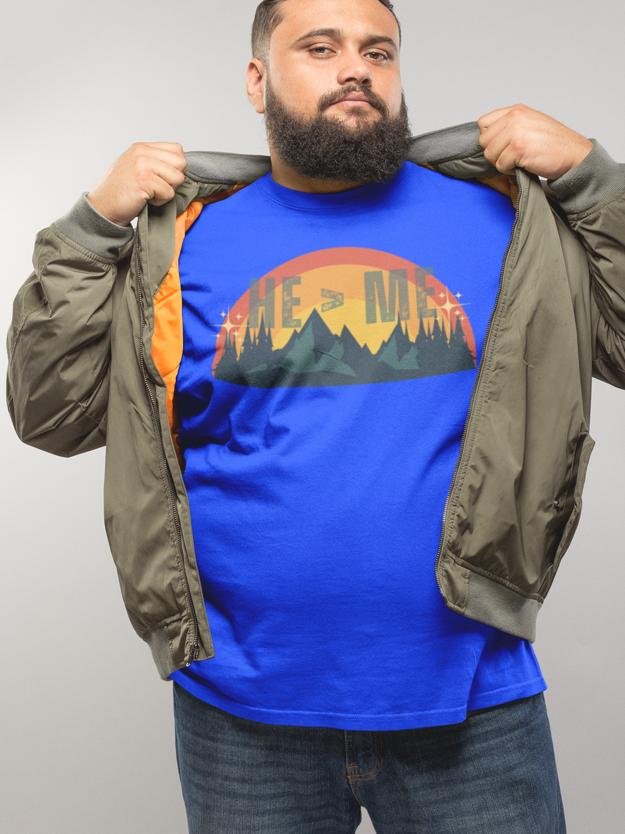 He is always greater than me Gospel short sleeved Christian T-shirt