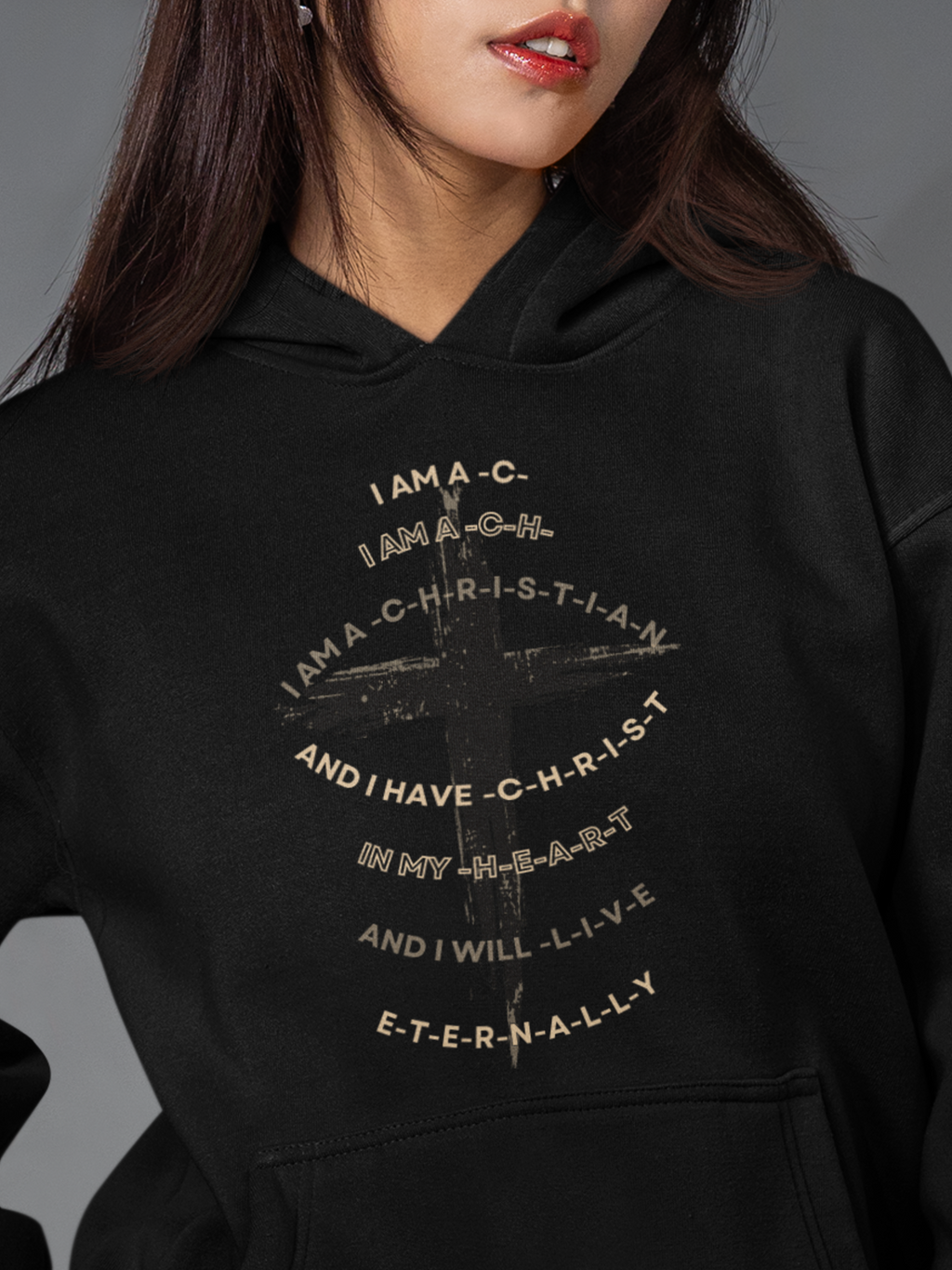 I am a C-H-R-I-S-T-I-A-N Christian Hoodie