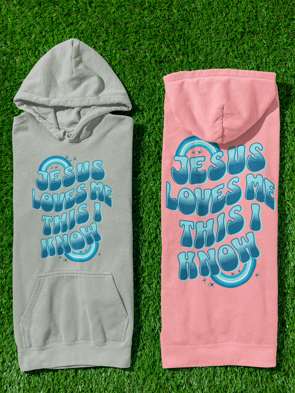 Jesus Loves Me This I Know Gospel Long Sleeved Christian Hoodie