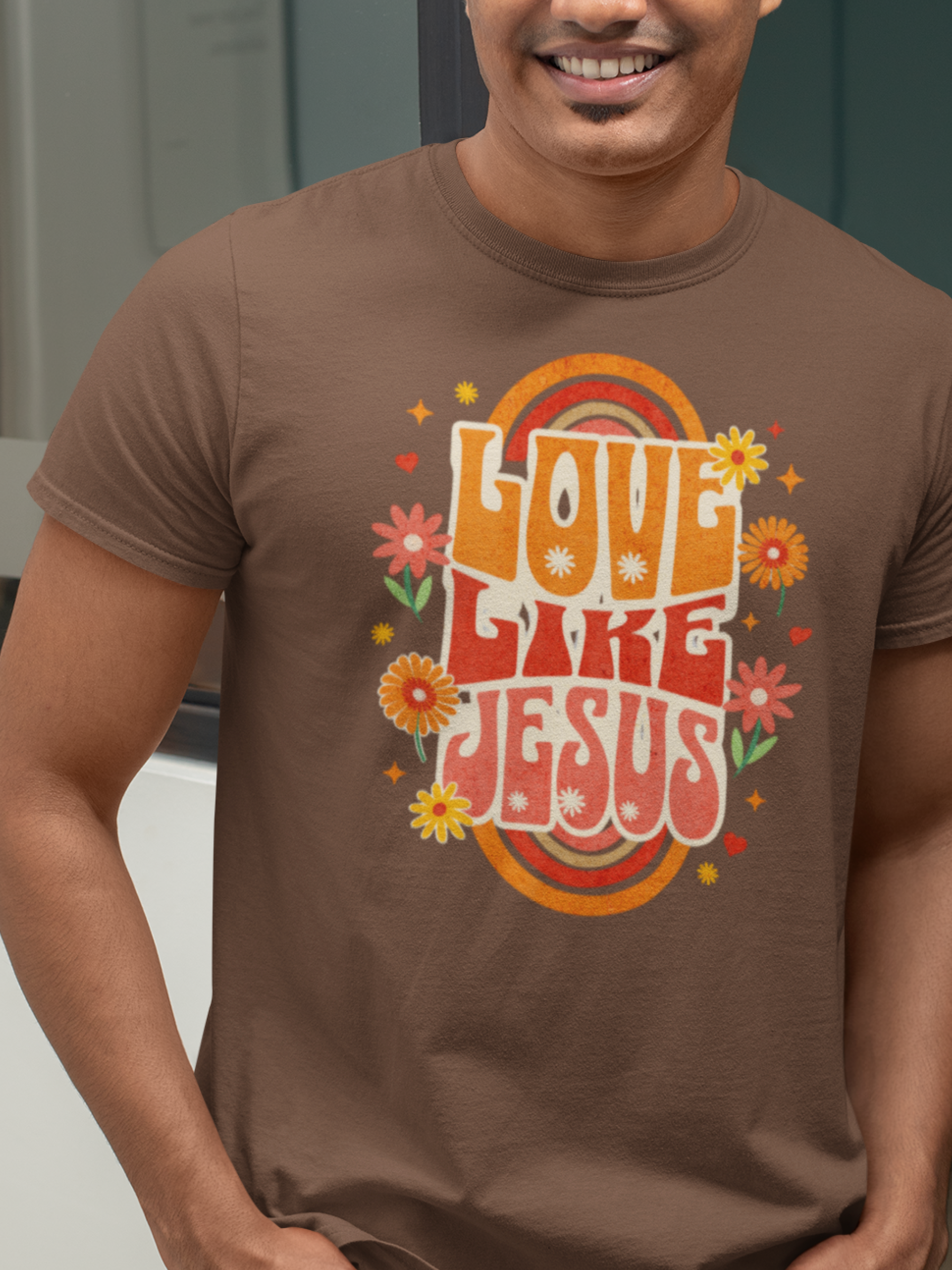 Love Like Jesus Gospel Short Sleeved Christian T-Shirt
