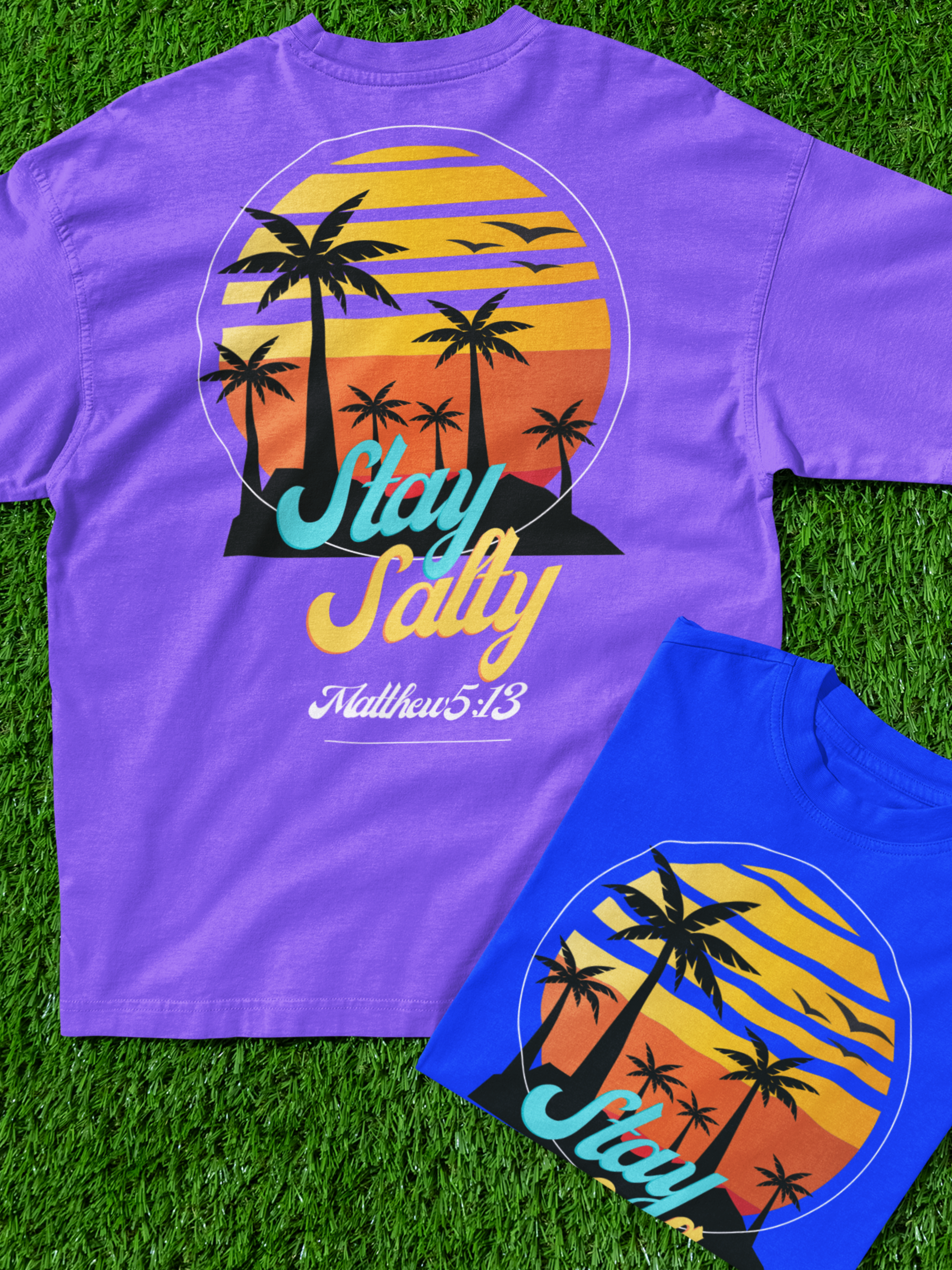Stay Salty Gospel Short Sleeved Christian T-Shirt