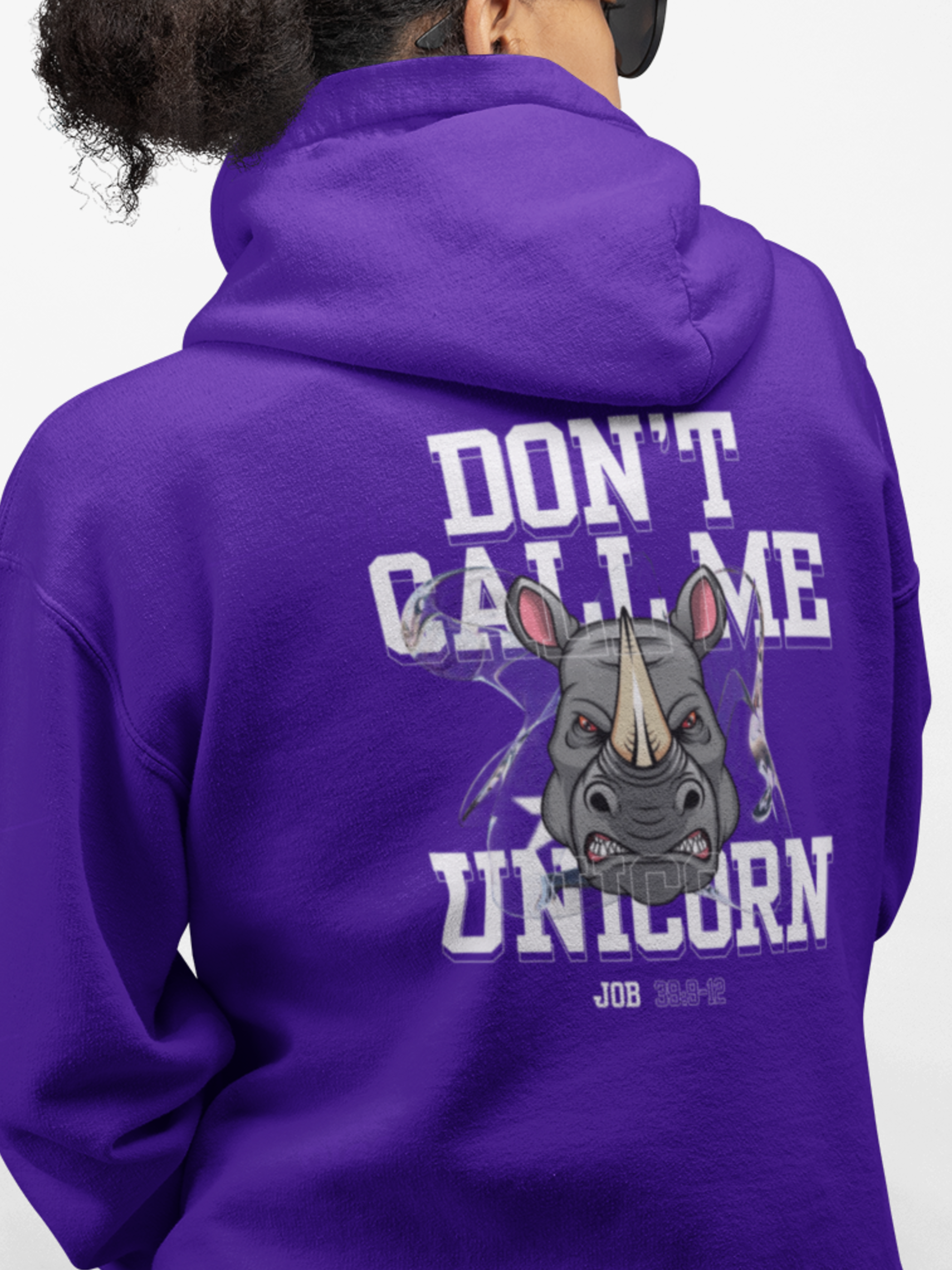 Don't Call Me Unicorn Gospel Long Sleeved Christian Hoodie