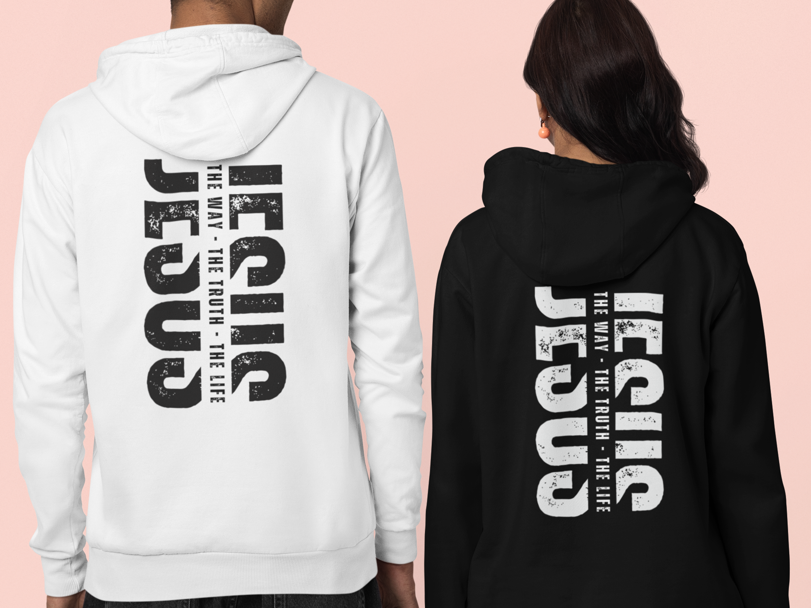 Jesus is the Way, Truth and Life Christian Hoodie