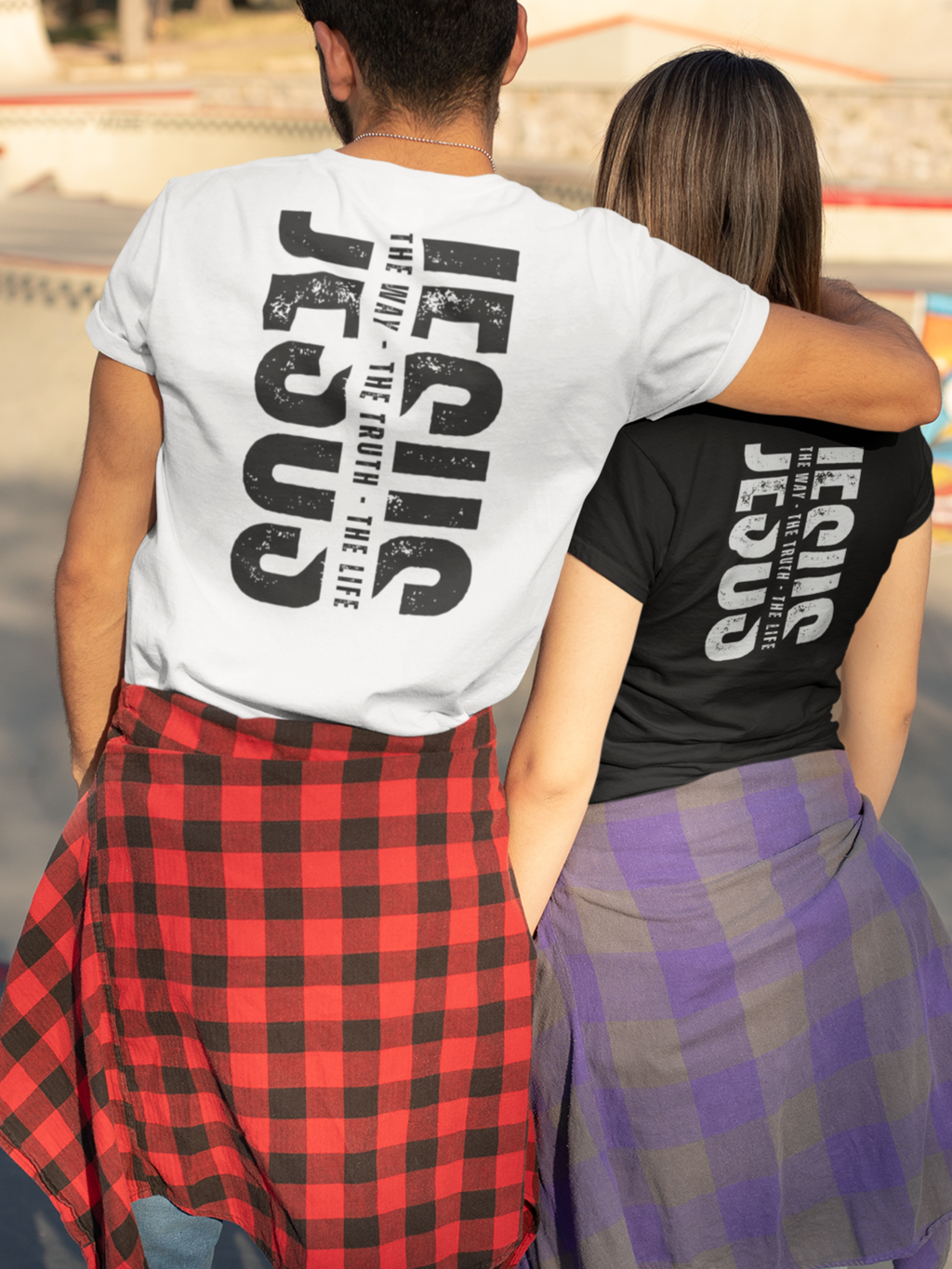 Jesus is the Way, Truth and Life Gospel Short Sleeved Christian T Shirt