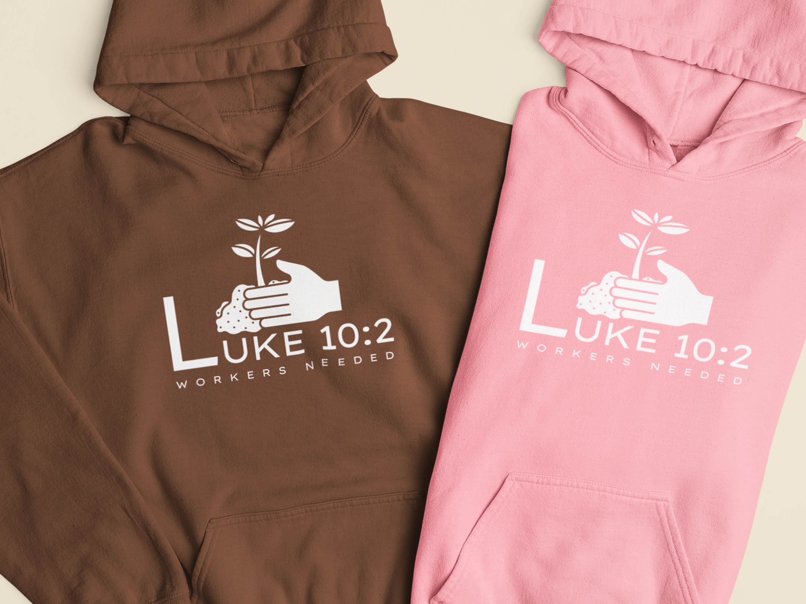 Workers Needed Luke 10:2 Gospel Long Sleeve Christian Hoodie