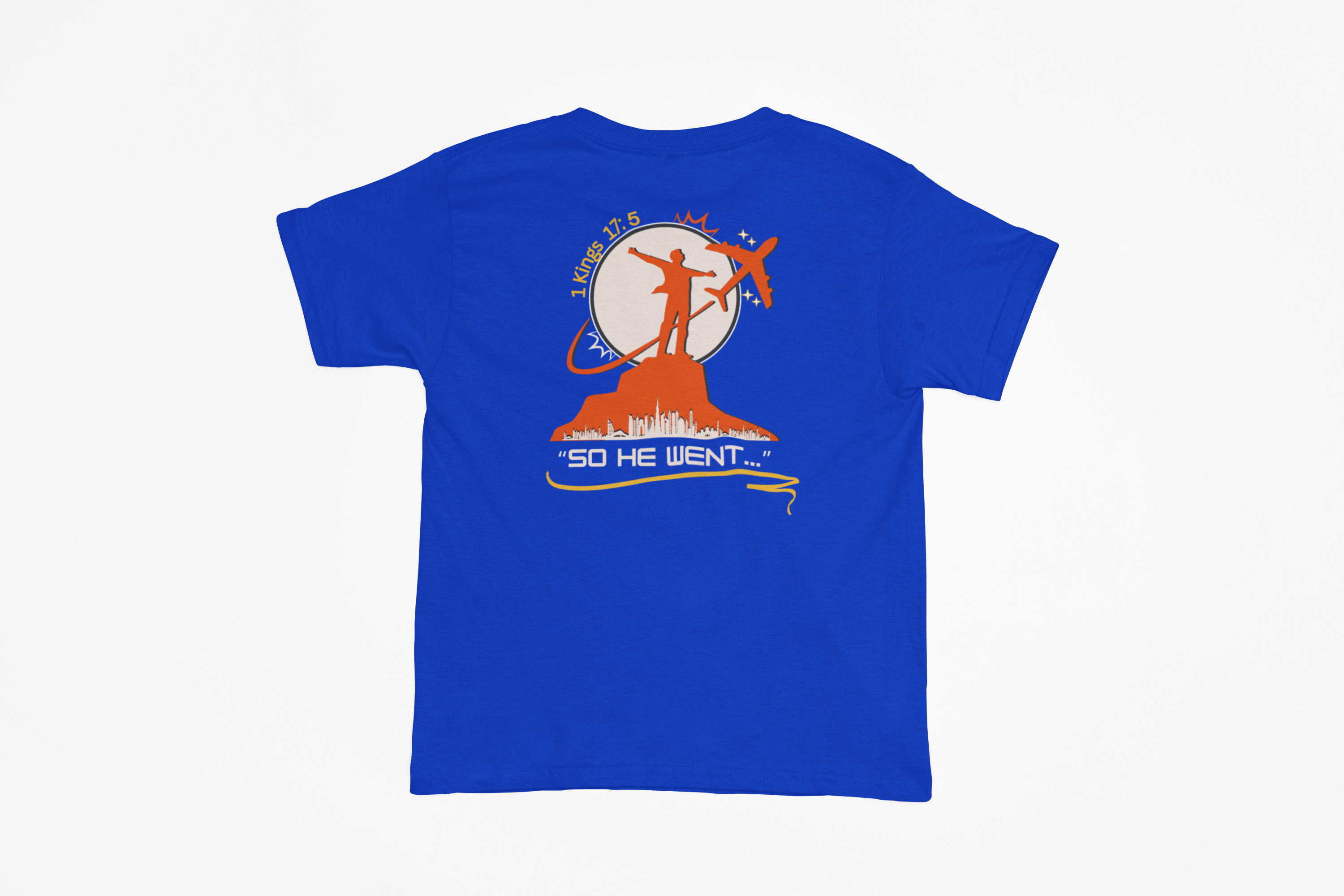 "So He Went" Short Sleeved T-Shirt