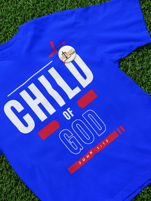 Child of God Gospel Short Sleeved Christian T-Shirt