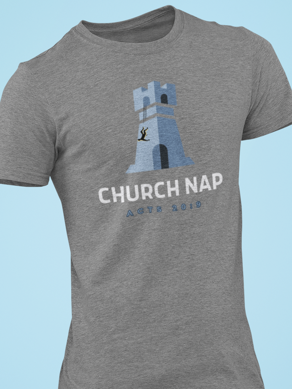 Church Nap Gospel Short Sleeved Christian T Shirt