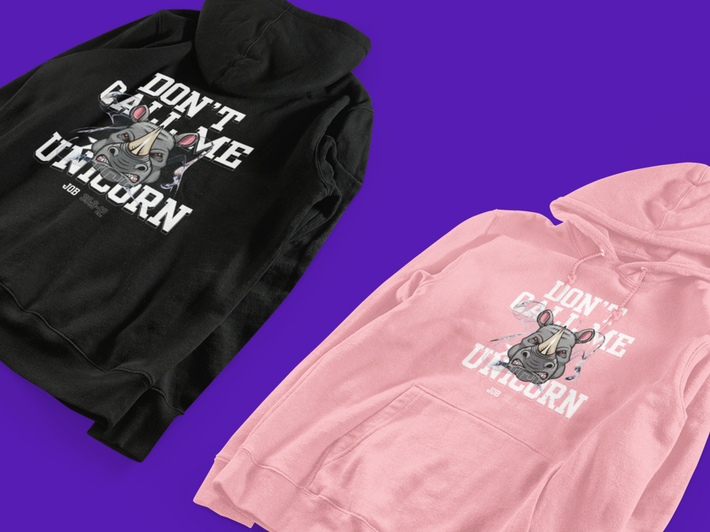 Don't Call Me Unicorn Gospel Long Sleeved Christian Hoodie