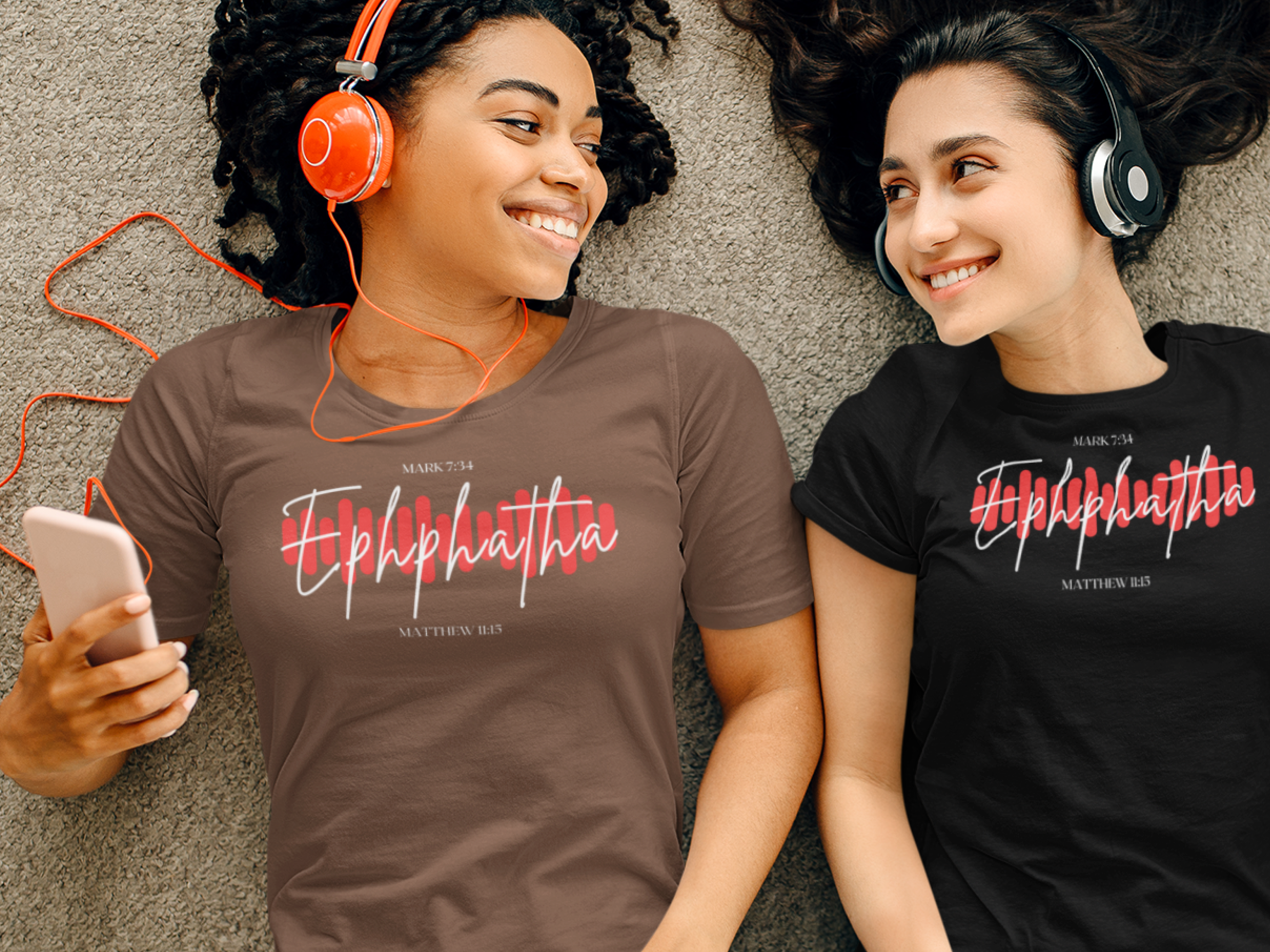 Ephphatha  Be Opened Gospel Short Sleeved Christian T-Shirt