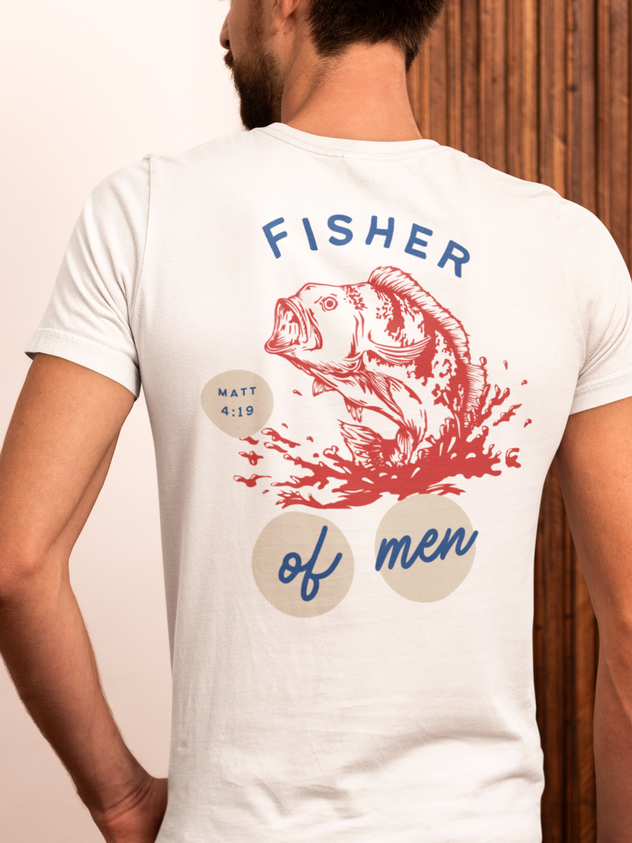 Fisher of Men Gospel Short Sleeved Christian T-Shirt