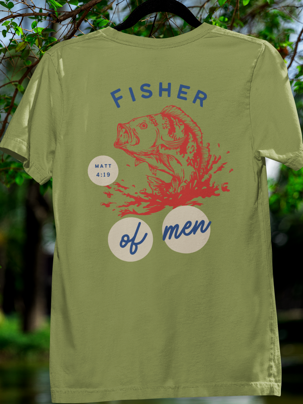Fisher of Men Gospel Short Sleeved Christian T-Shirt