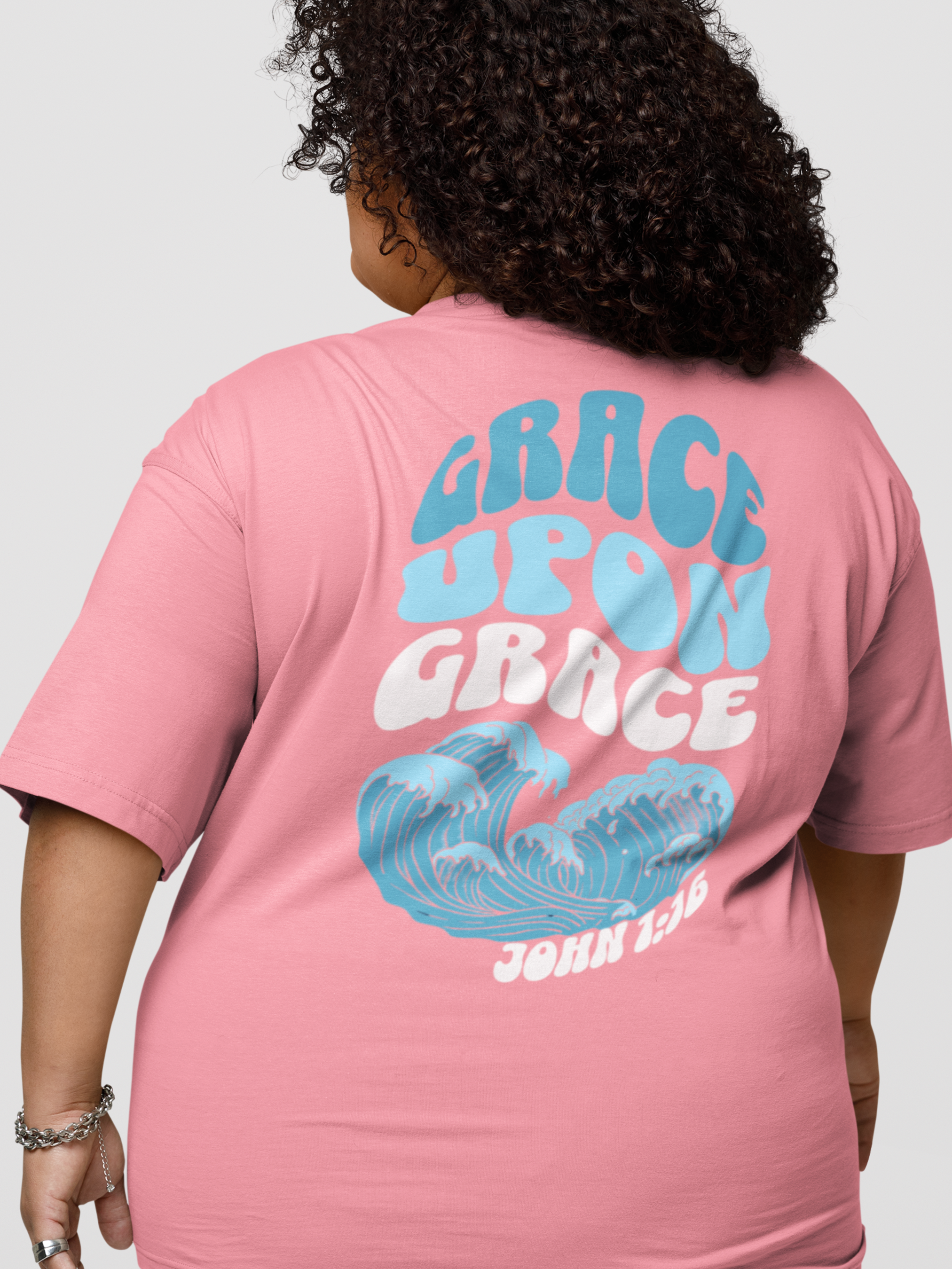 Grace upon Grace Gospel Short Sleeve Christian T-Shirt