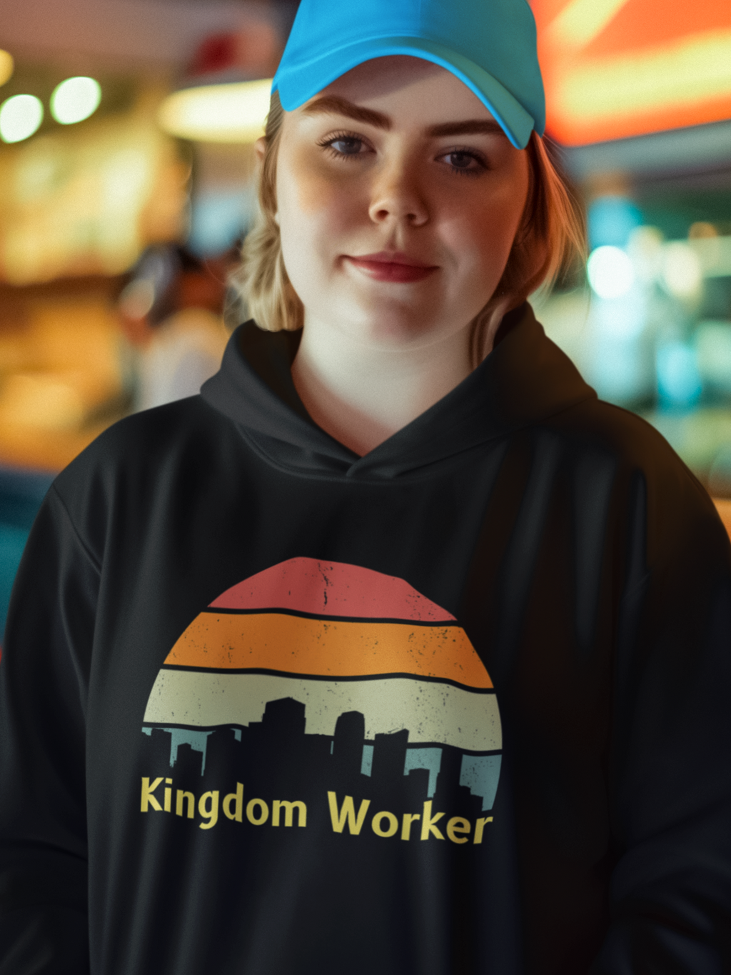 Kingdom Worker Gospel Long sleeve Christian Hoodie