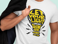 Let Your Light Shine Before Others Gospel Short Sleeved Christian T-Shirt