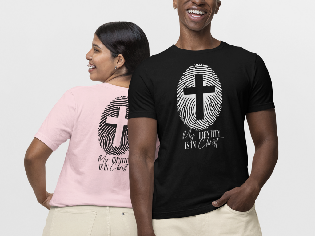 My Identity is in Christ Gospel Short Sleeve Christian T-Shirt