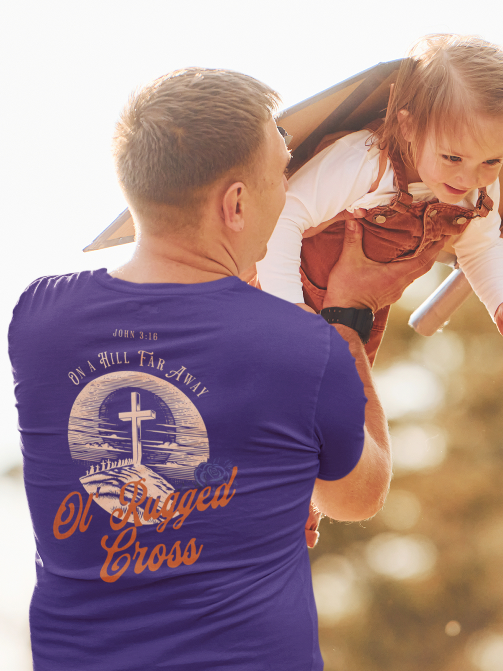 Ol' Rugged Cross Gospel Short Sleeve Christian T-Shirt