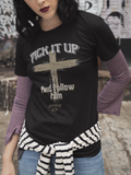 Pick up Your Cross Gospel Short Sleeve Christian T-Shirt