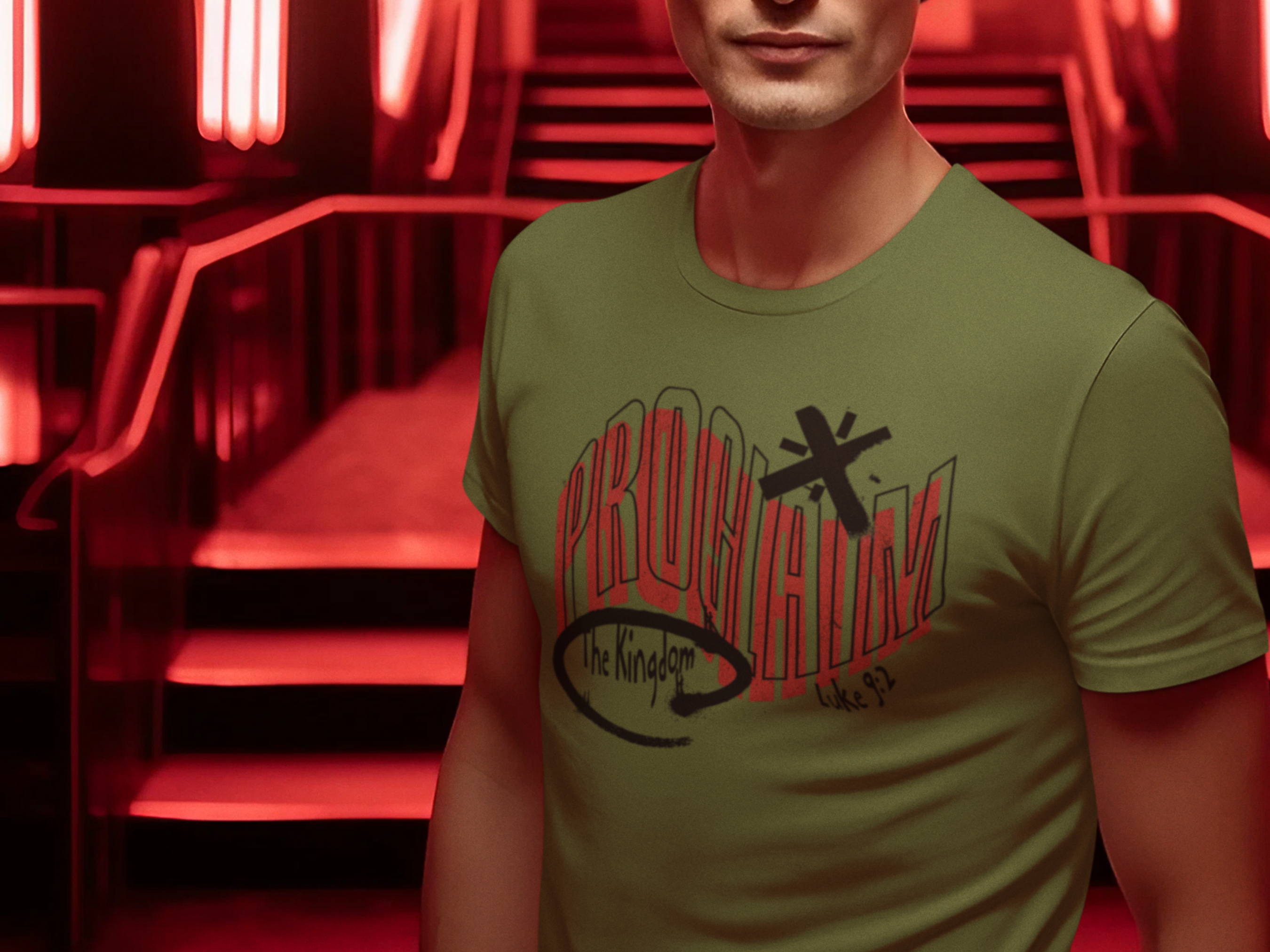 Proclaim The Kingdom Gospel Short Sleeve Christian T-Shirt