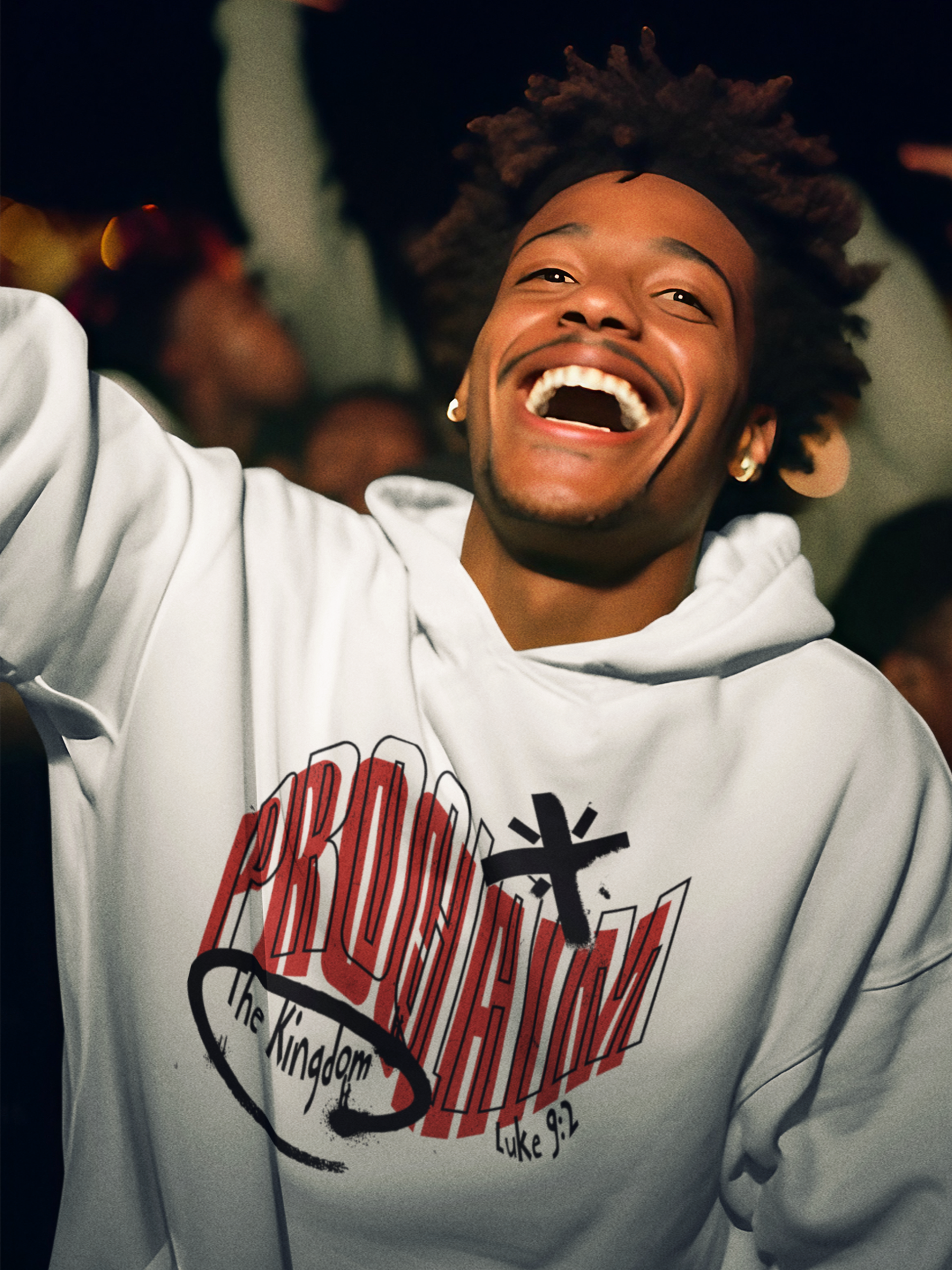 Proclaim The Kingdom Gospel Long Sleeve Christian Hoodie