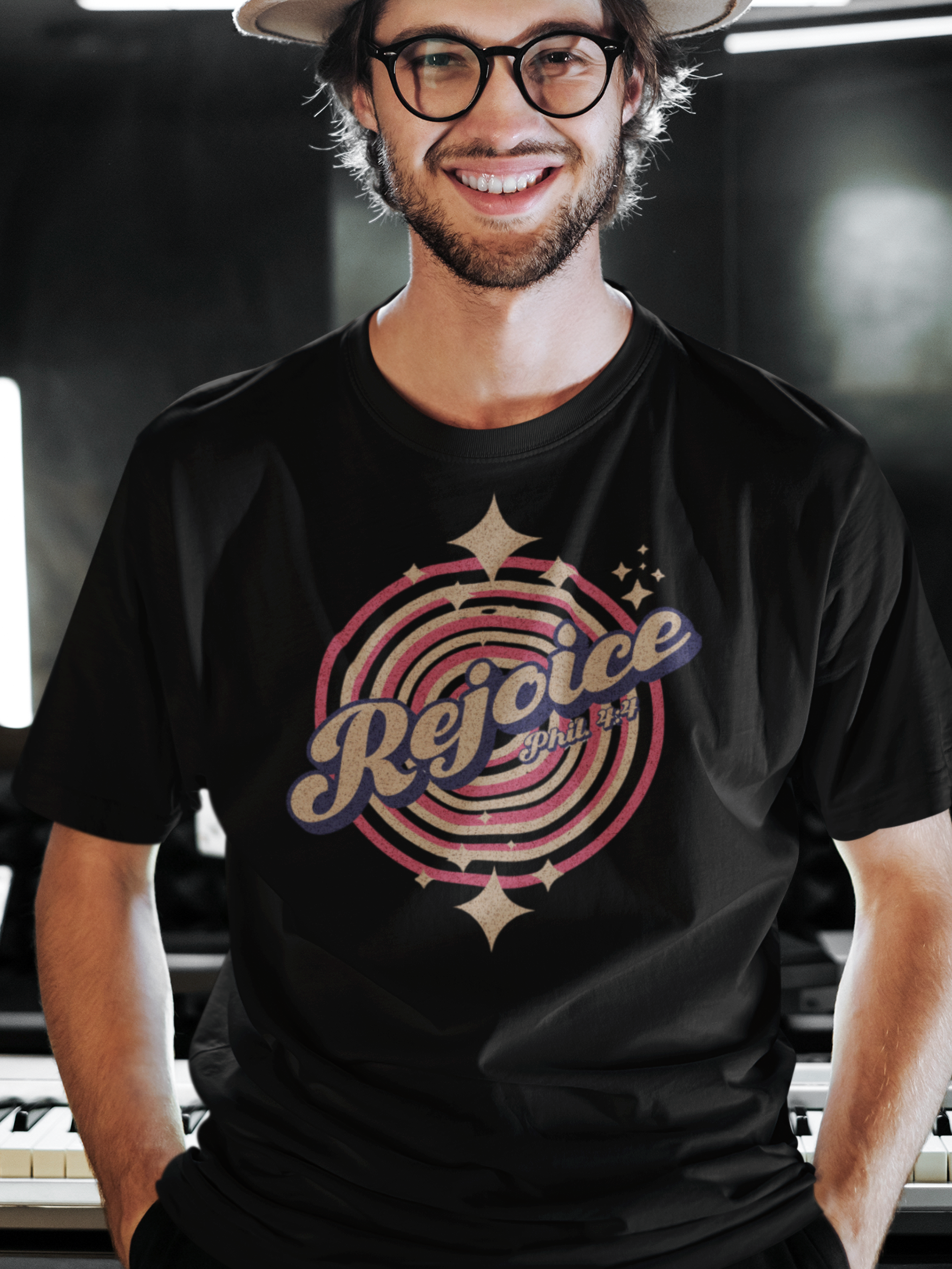 Rejoice! Gospel Gospel Short Sleeve Christian T-Shirt