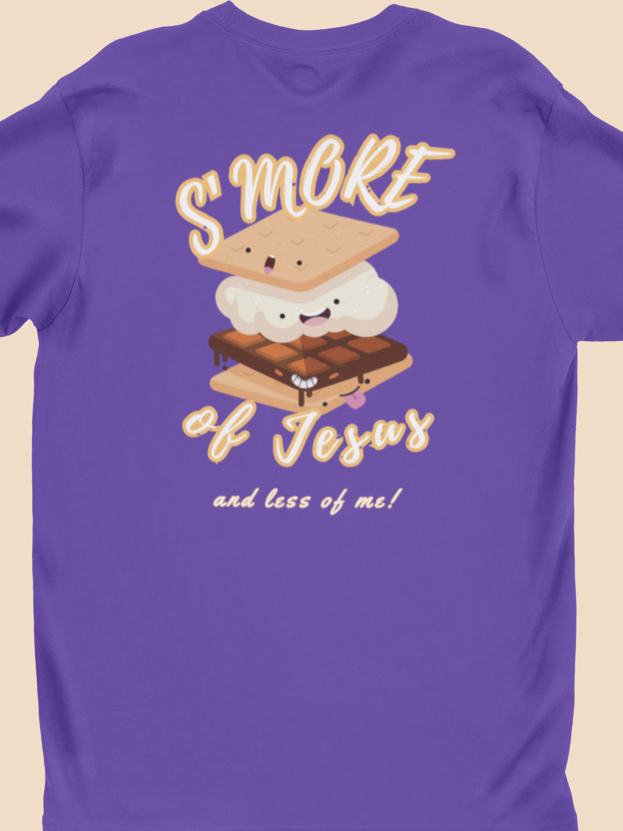 S'more of Jesus and Less of Me Short Sleeved T-shirt