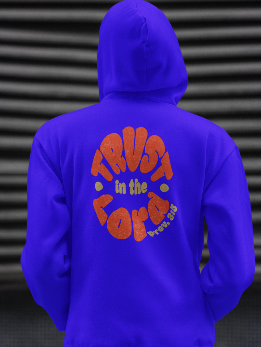 Trust in the Lord and Lean Not to Your Own Understanding Gospel Long Sleeved Christian Hoodie