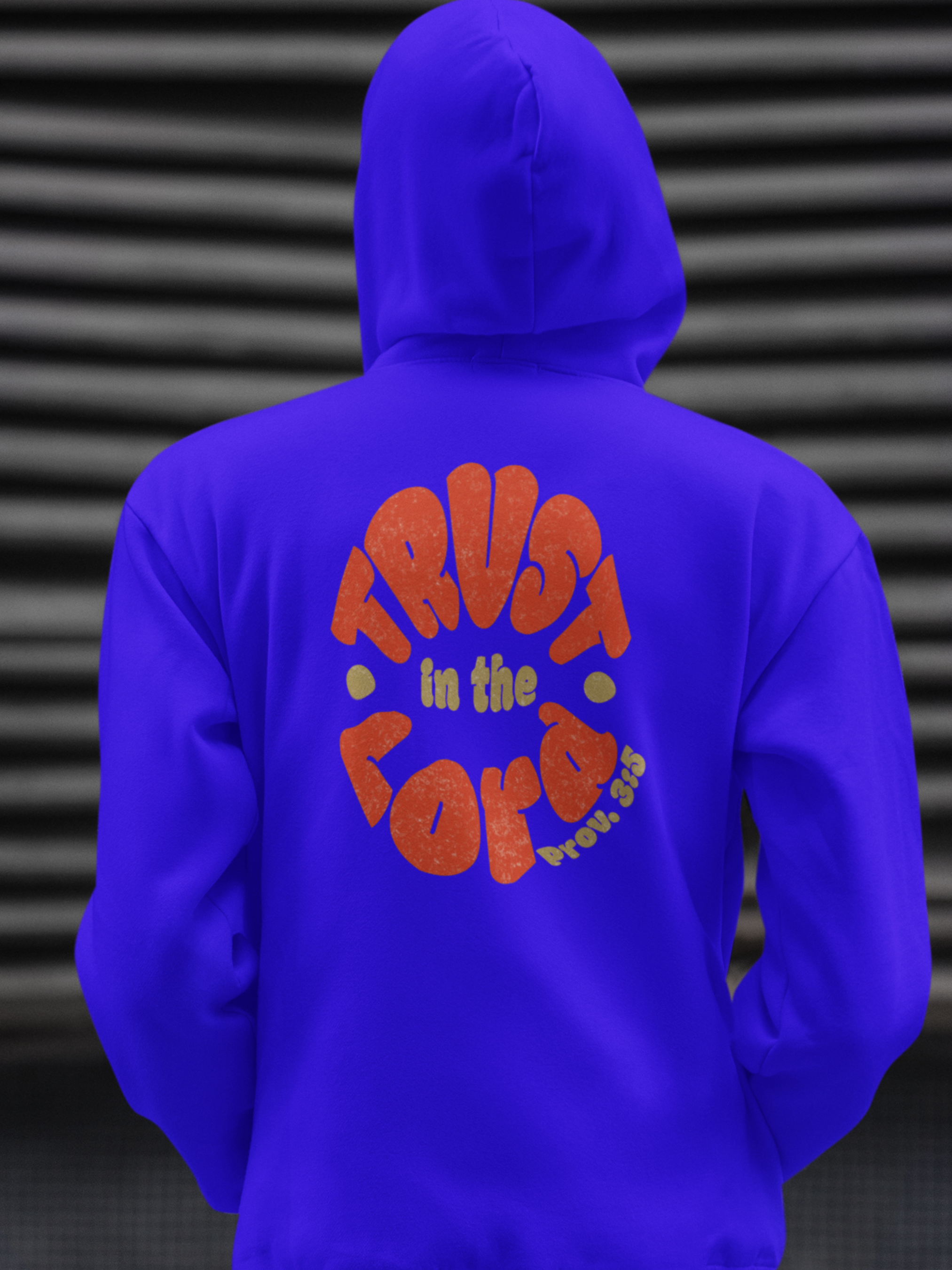 Trust in the Lord and Lean Not to Your Own Understanding Gospel Long Sleeved Christian Hoodie