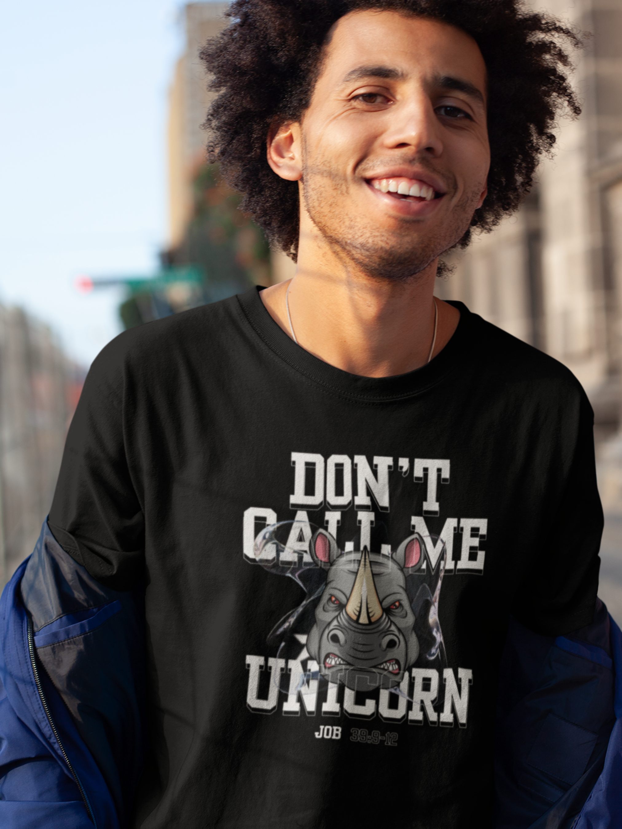 Don't Call Me Unicorn Gospel Short Sleeved Christian T Shirt