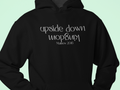 Upside Down Kingdom Gospel Long Sleeve Christian Hoodie