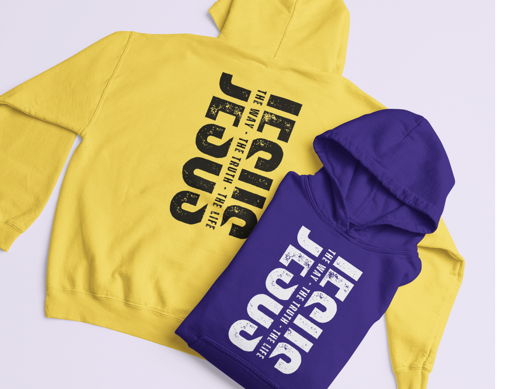 Jesus is the Way, Truth and Life Christian Hoodie