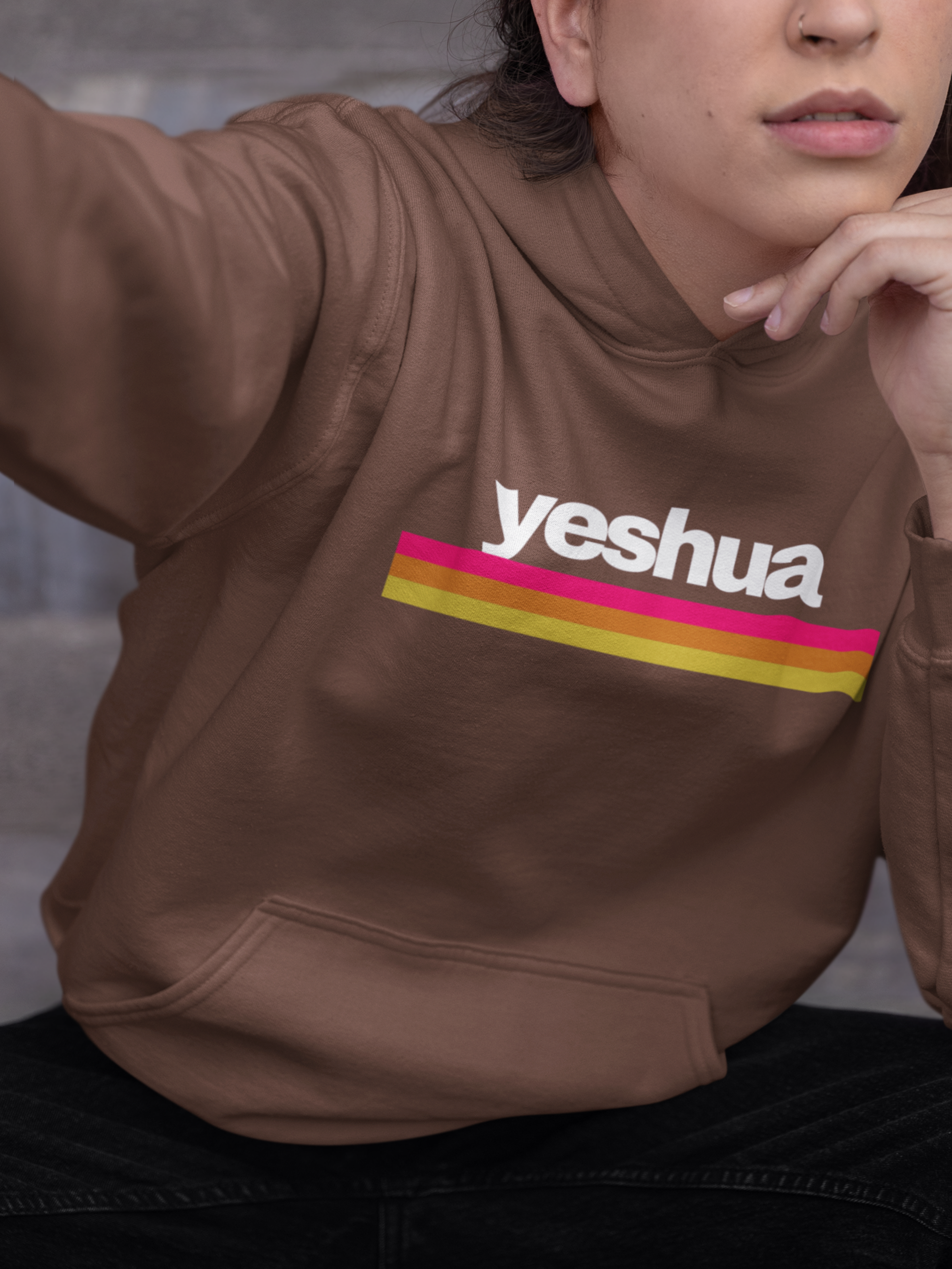 Yeshua Gospel Long Sleeve Christian Hoodie